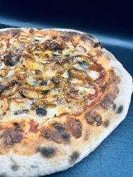 Pizza poulet barbecue